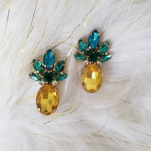 Pineapple earrings